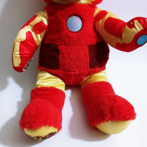 Build a Bear Iron Man Plush Marvel Character Stuffed Animal (su1) - Picture 3 of 8